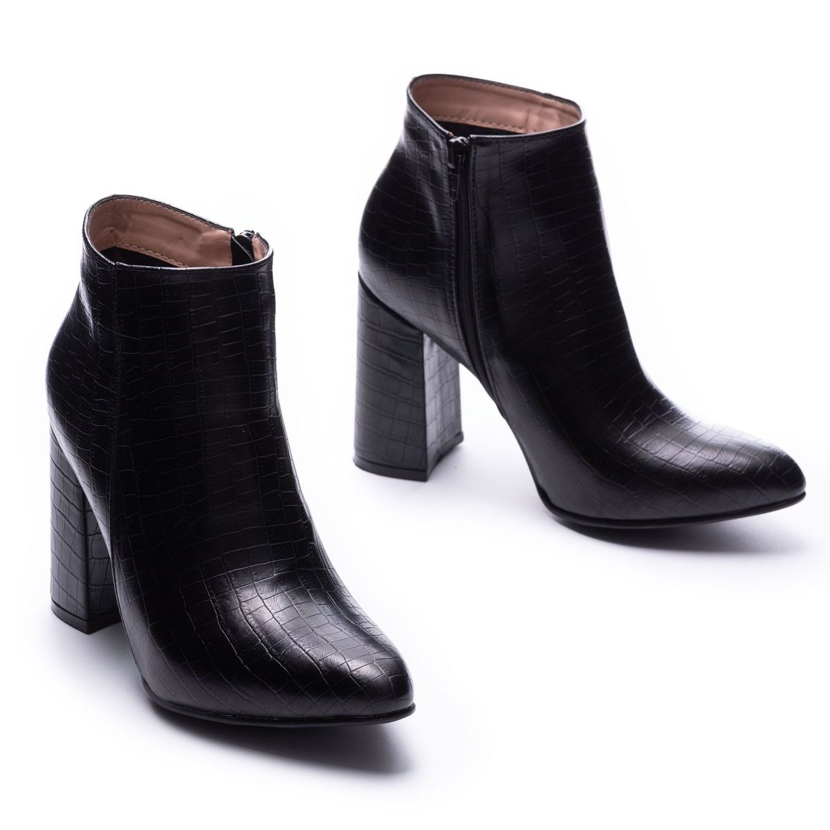 NEBULA - Botines Texas 2 - Nébula - Negro Serpiente