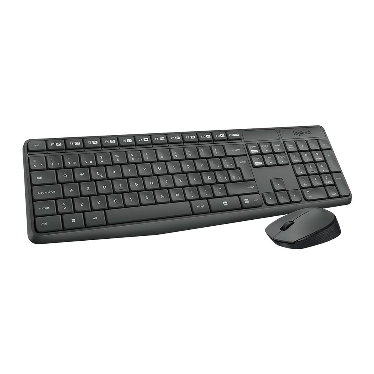LOGITECH - Teclado y Mouse Inalámbrico Logitech MK235