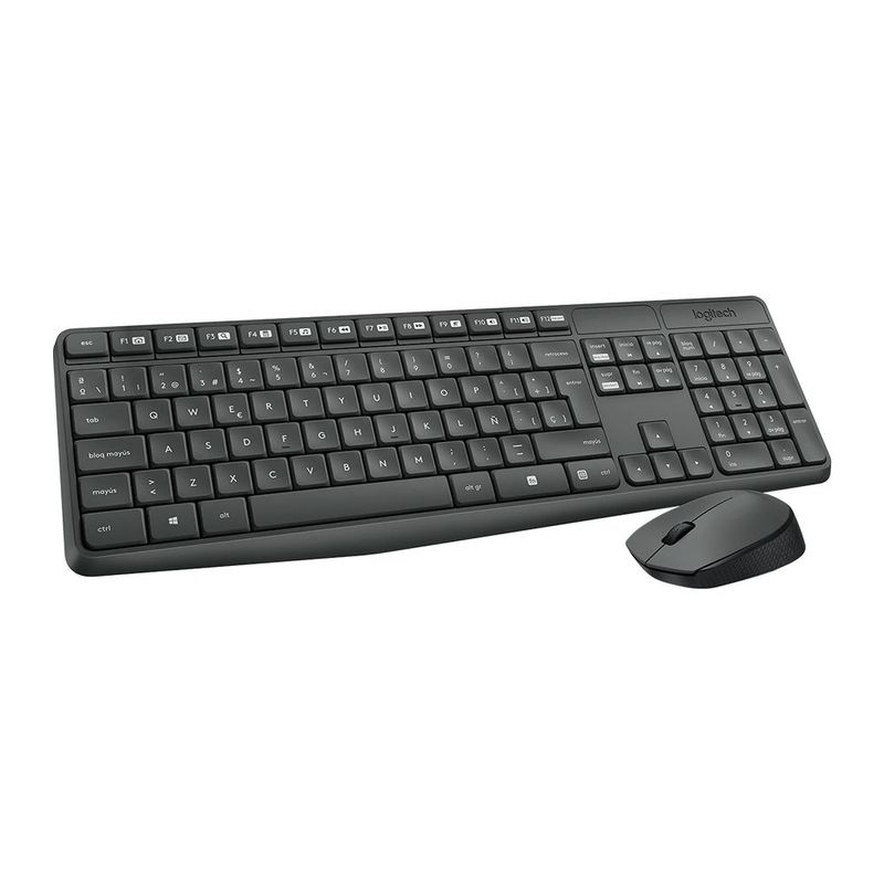 LOGITECH - Teclado y Mouse Inalámbrico Logitech MK235