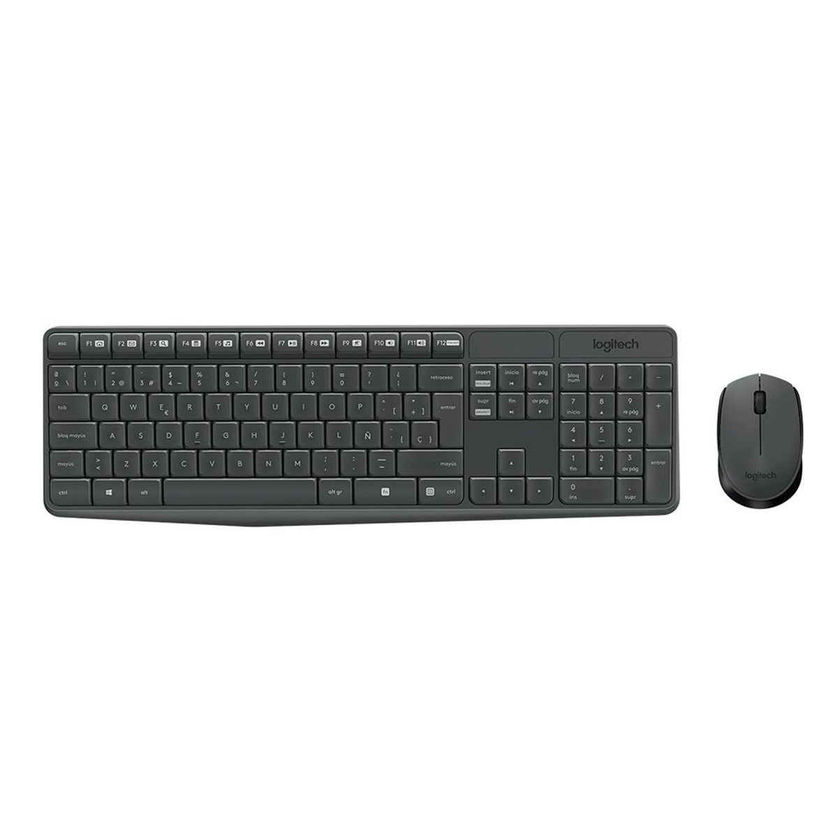 LOGITECH - Teclado y Mouse Inalámbrico Logitech MK235