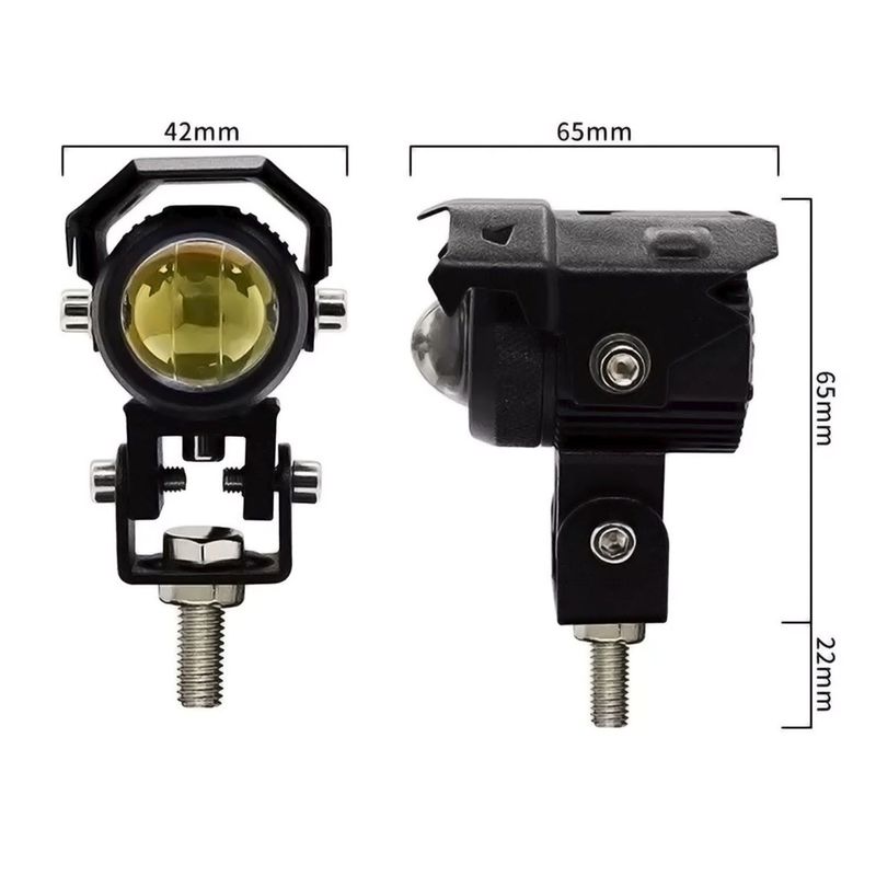 RIZOMA - Neblineros LED Dual Color 9000 Lm Carro/moto