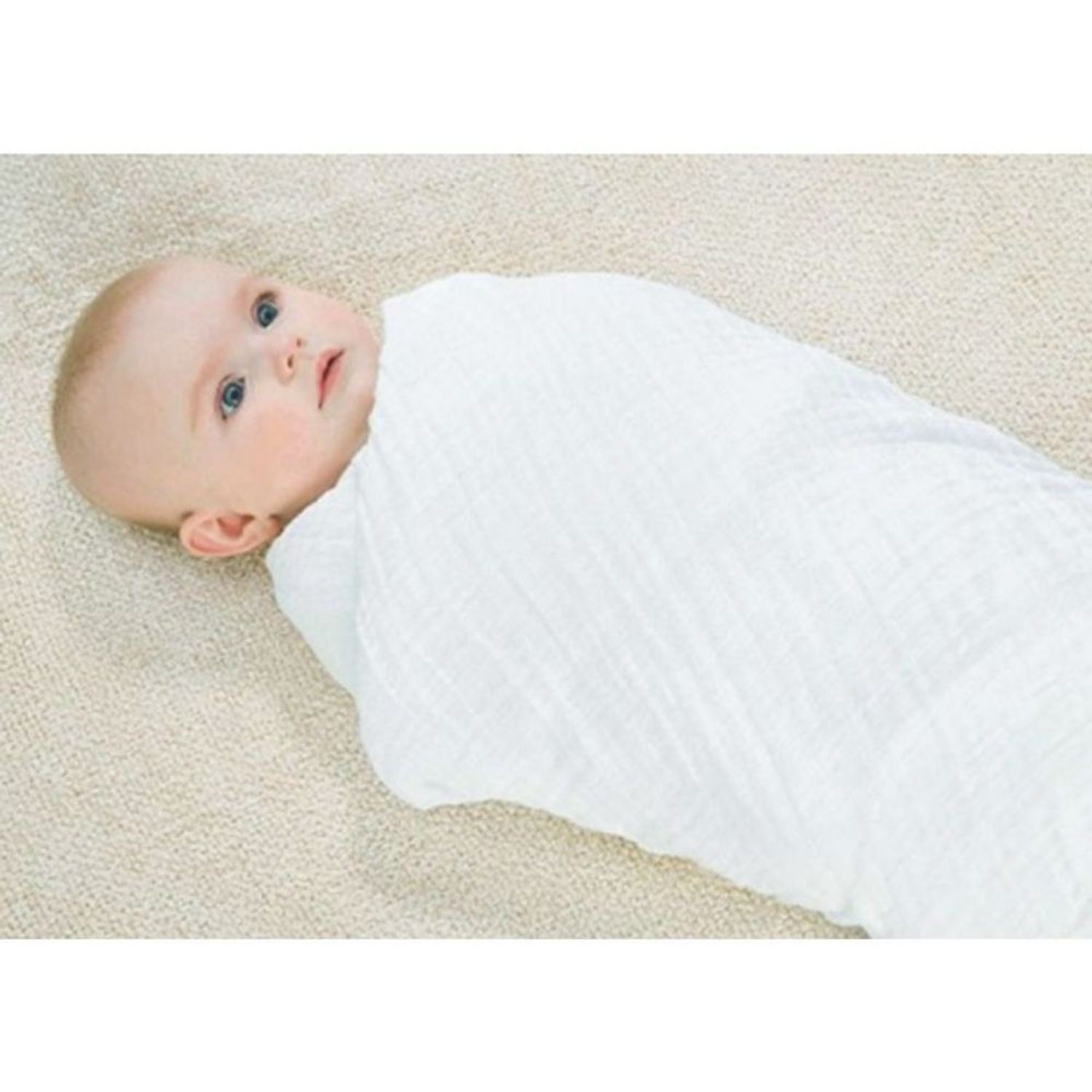 Pañales de gasa Algodón Muselina 24 unidades para bebé GENERICO