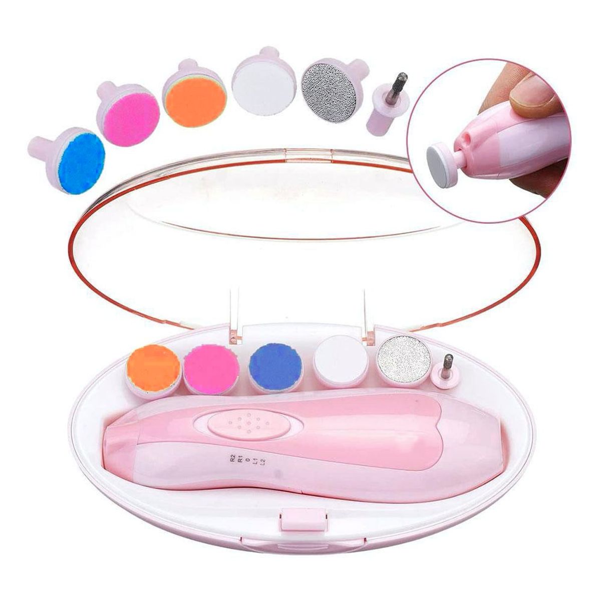 GENERICO - Lima rosado para uñas de bebe