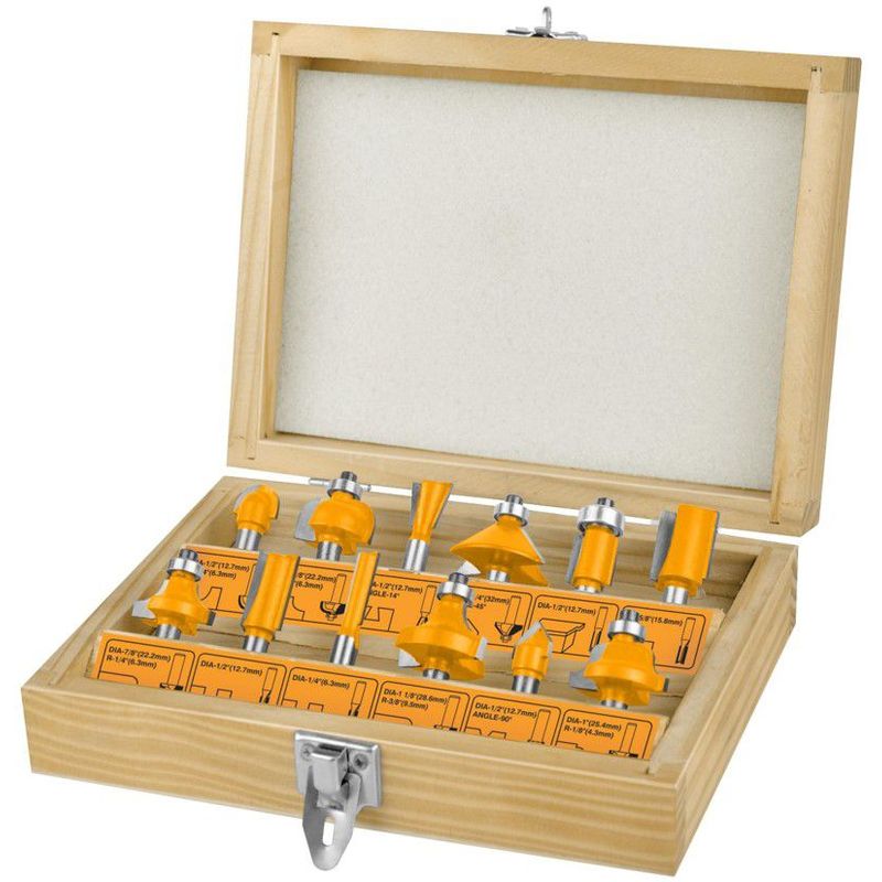 INGCO TOOLS - KIT 12 FRESAS 6MM INGCO AKRT1201
