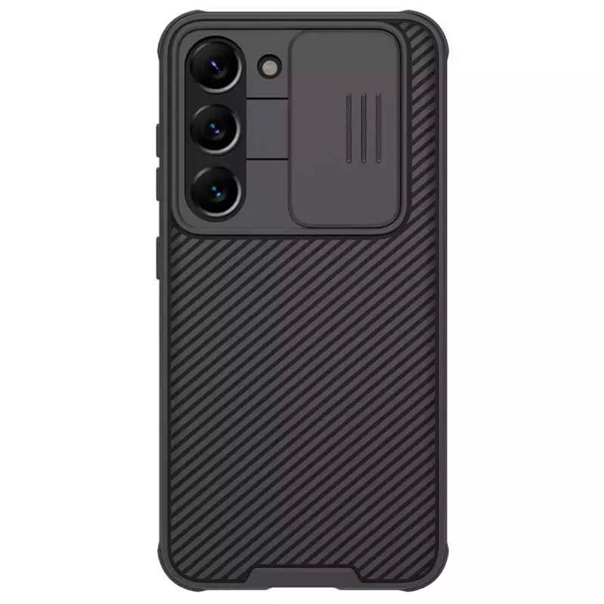 SAMSUNG - Case Nillkin Samsung S23 Camshield Funda Híbrida Negro.