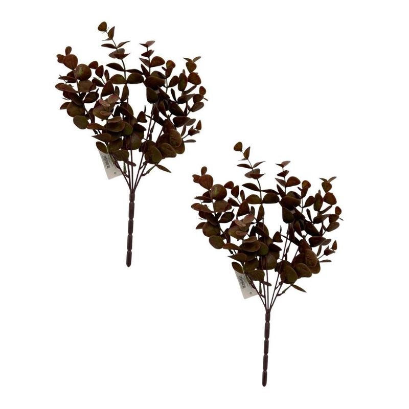 FLORIPA - Pack de 2 Bouquets de Eucalipto Verde 00084-2 FLORIPASTORE
