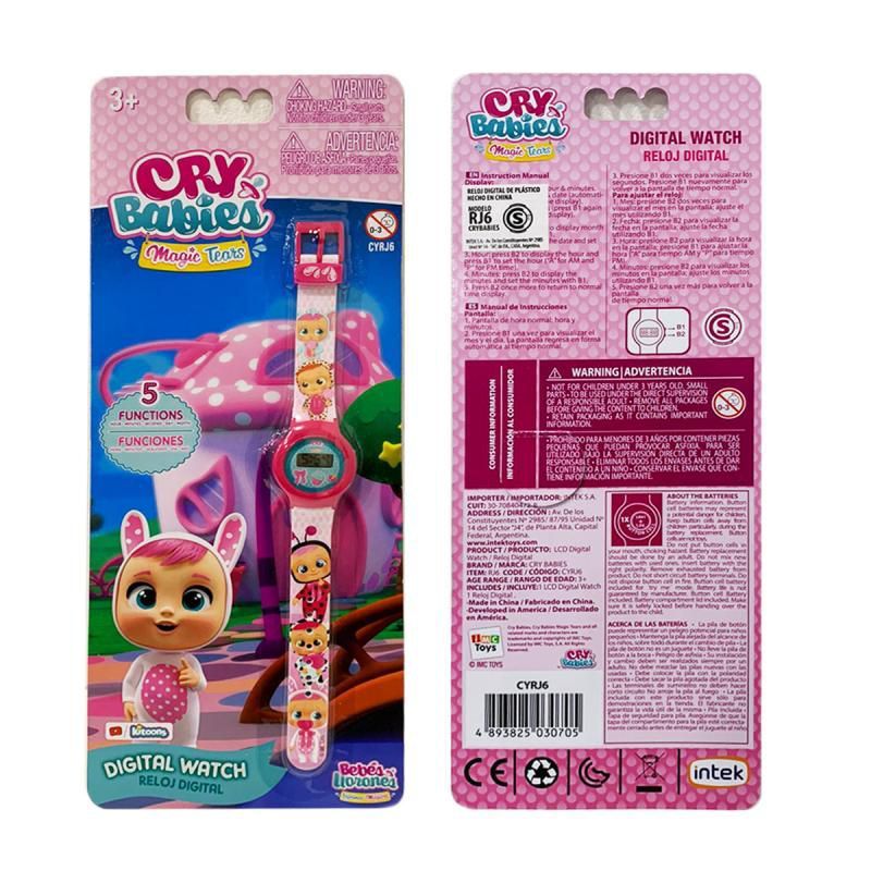 CRY BABIES - Reloj  Cry Babies Digital Niña