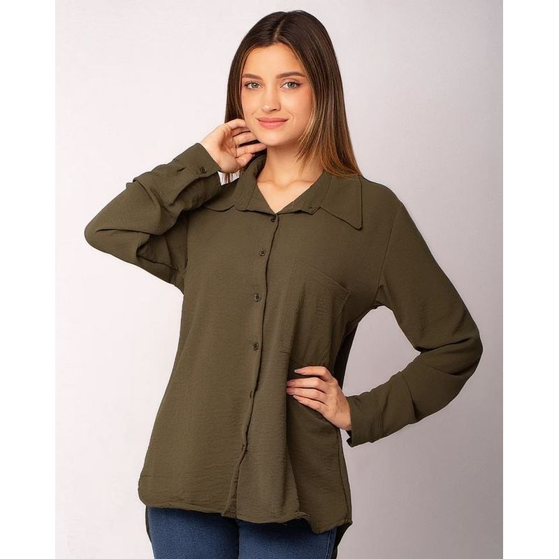 NEBULA - Blusa Zillal - Nébula - Militar