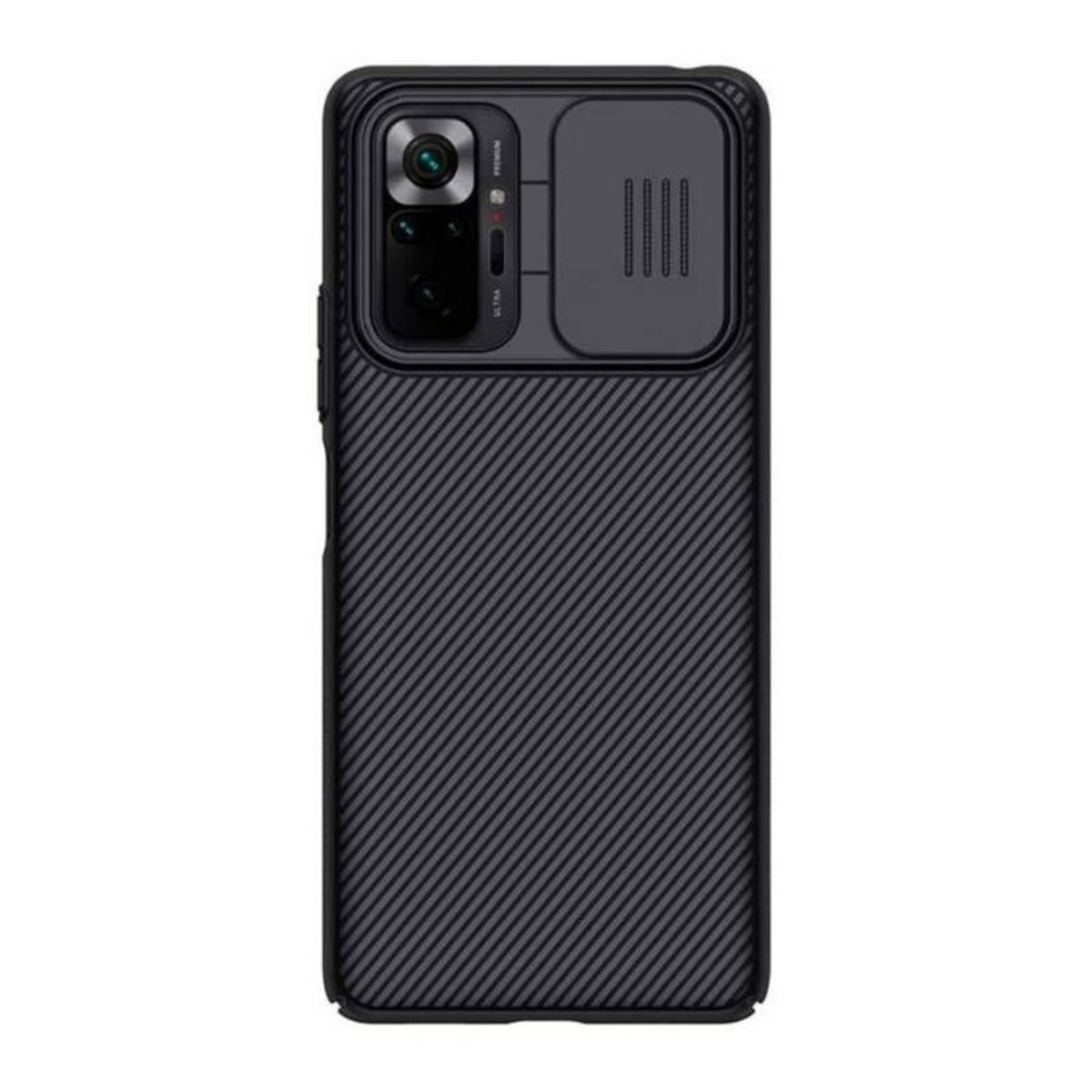 SAMSUNG - Case Nillkin Xiaomi NOTE 10 4G/NOTE 10S Camshield Funda Híbrida Negro.