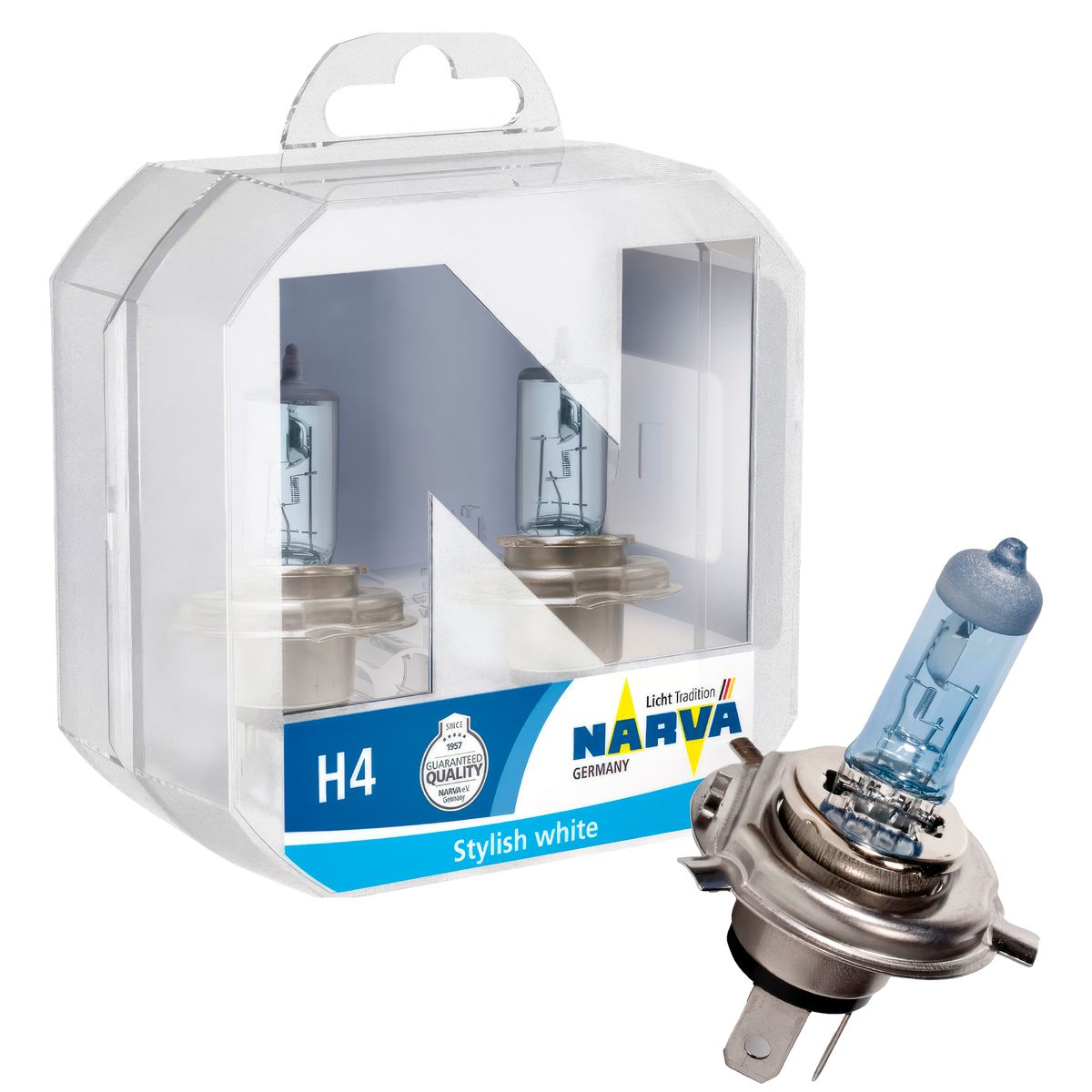 NARVA - Foco Narva Xenón H4 12v 100x90w P43T Azul