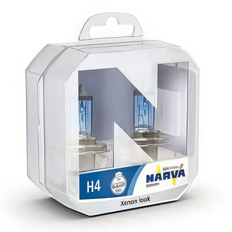 NARVA - Foco Narva Xenón H4 12v 100x90w P43T Azul