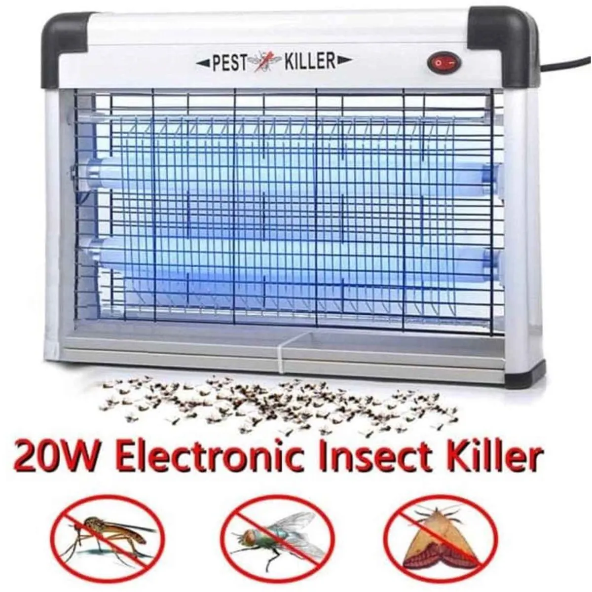 GENERICO - Panel matamosquito 12 w insectocutor  zancudos polilla