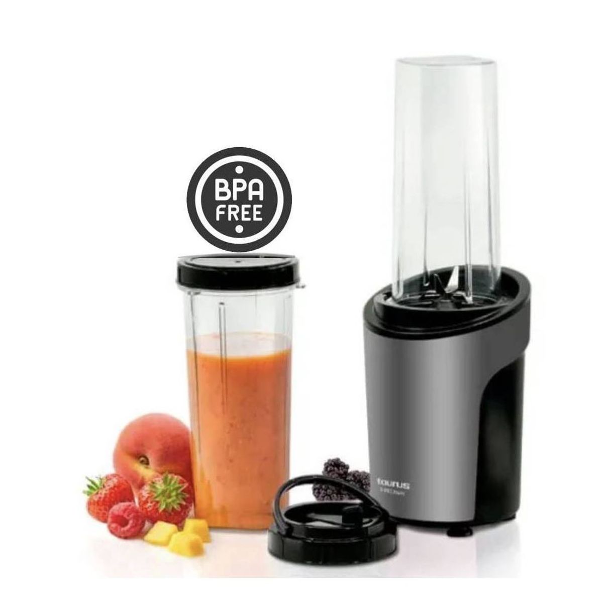 TAURUS - Mini Licuadora Taurus Shake Away 2.0 450W Acero