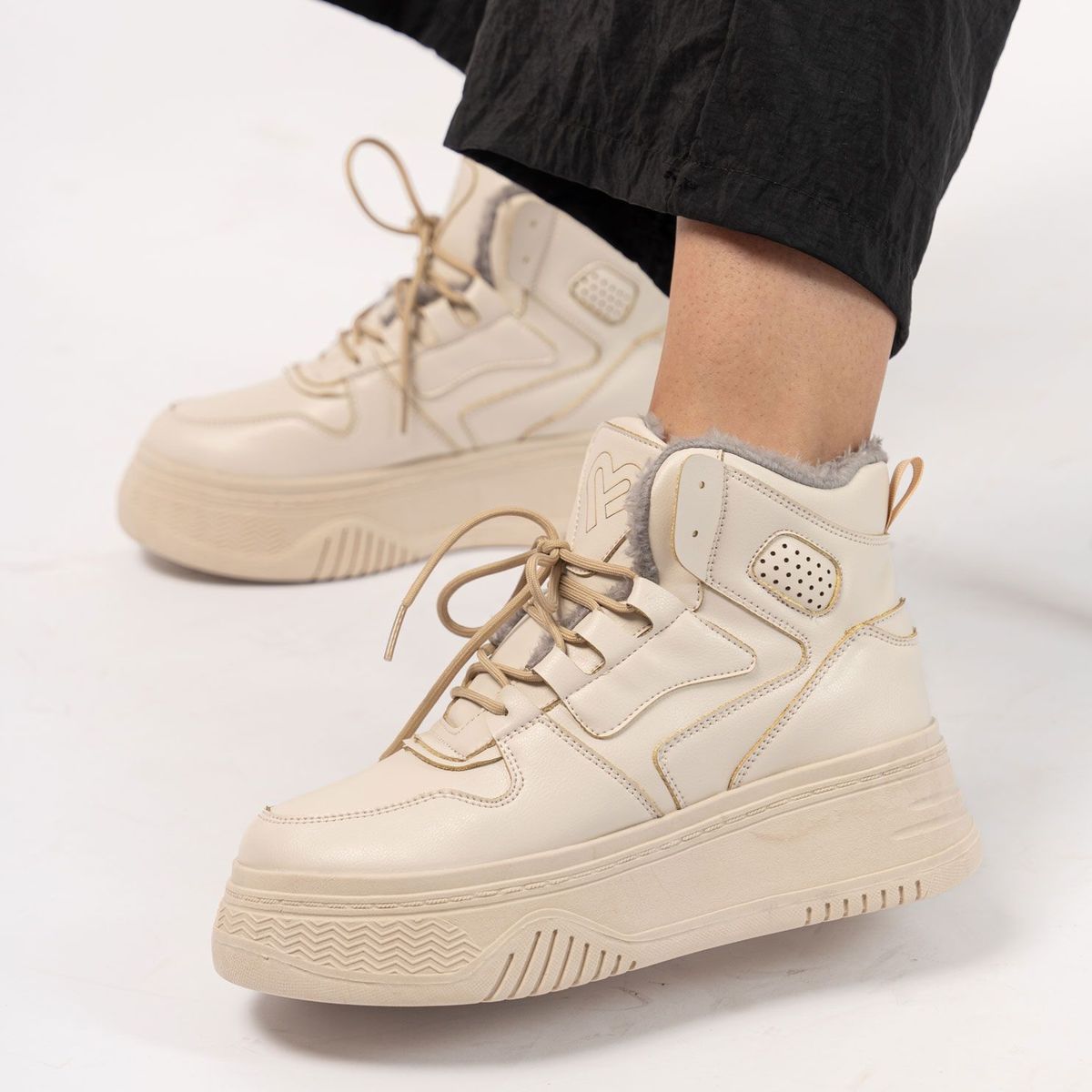 MAGDALENA SHOES - BOTIN BEIGE MUJER ROBERTA 831