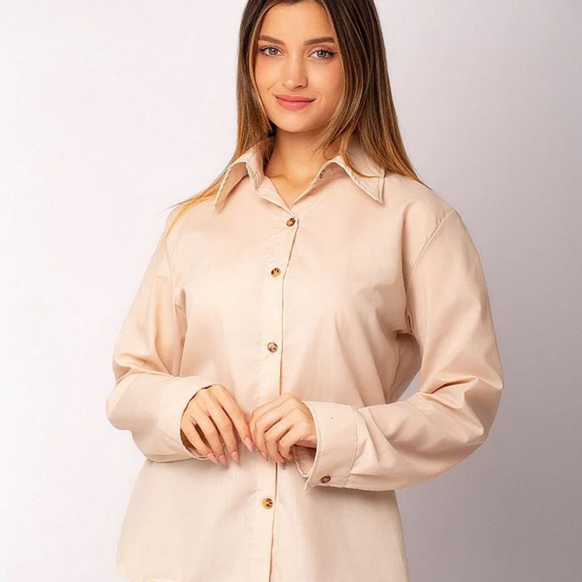 NEBULA - Blusa Casell - Nébula - Beige