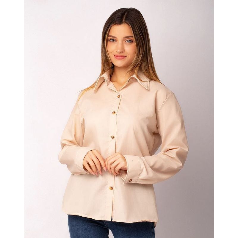 NEBULA - Blusa Casell - Nébula - Beige