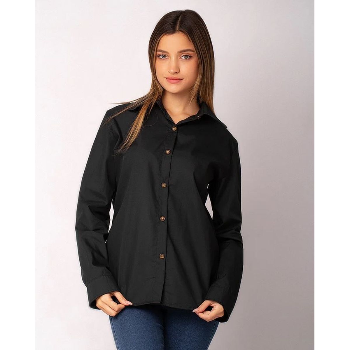 NEBULA - Blusa Casell - Nébula - Negro