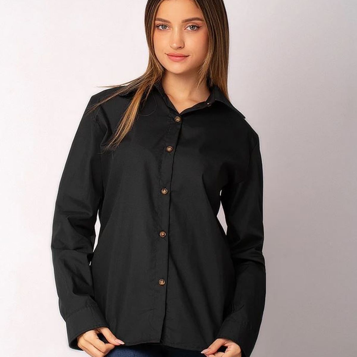 NEBULA - Blusa Casell - Nébula - Negro