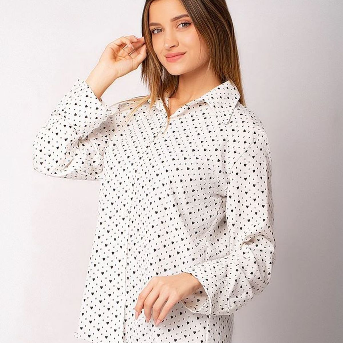 NEBULA - Blusa Kansu - Nébula - Blanco