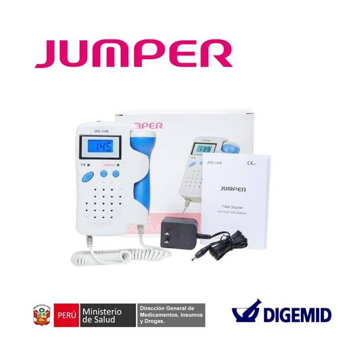 JUMPER - DOPPLER FETAL JUMPER - MONITOR CARDIACO PRENATAL