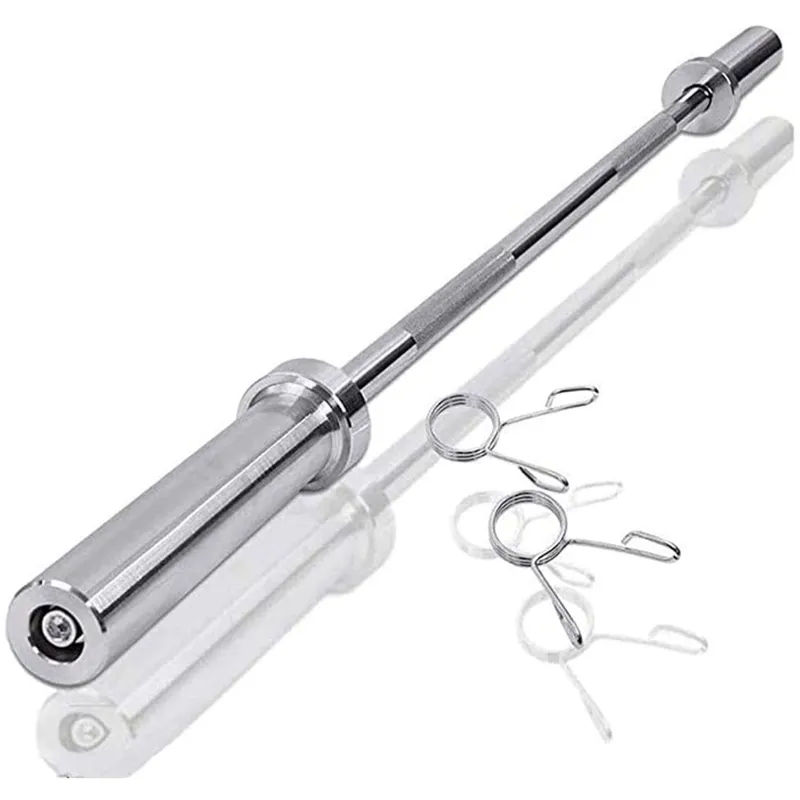 XTREME SPORT - Barra Olímpica Recta de 120 cm + Seguros