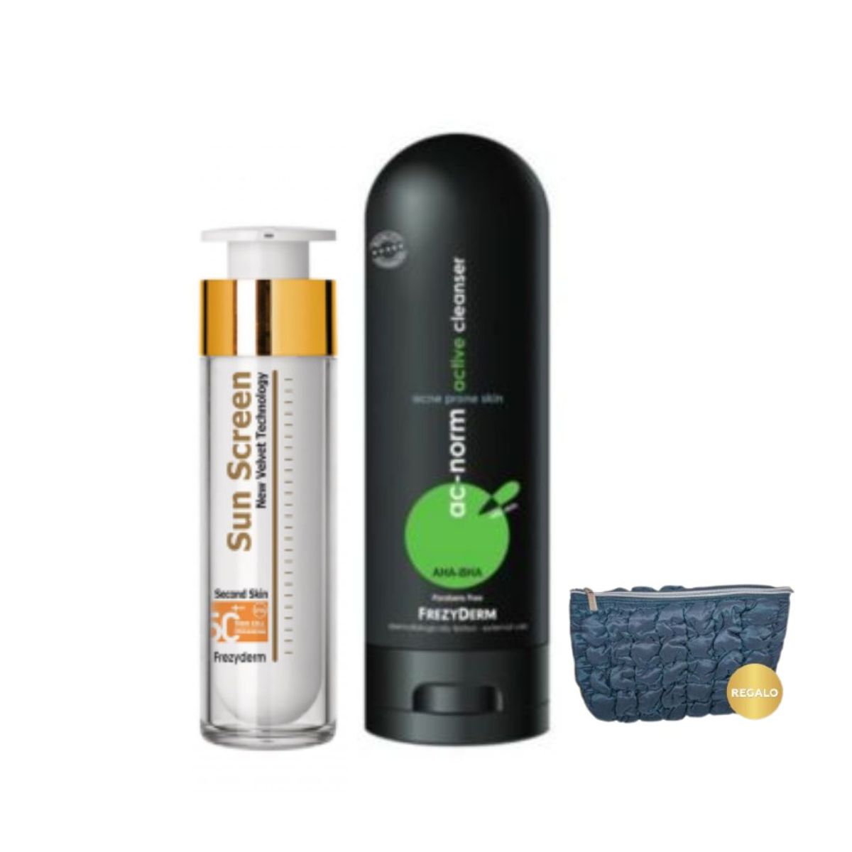 FREZYDERM - Duo Frezyderm Protección Velvet sin Color y Limpieza