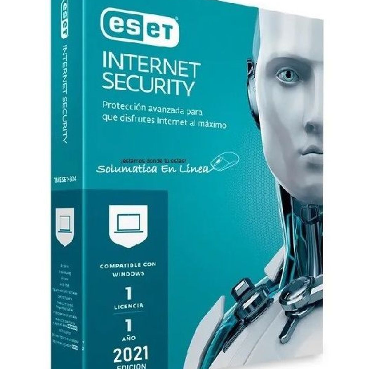 ESET - Antivirus - Eset Internet Security 1Pc 1 Año - En Caja