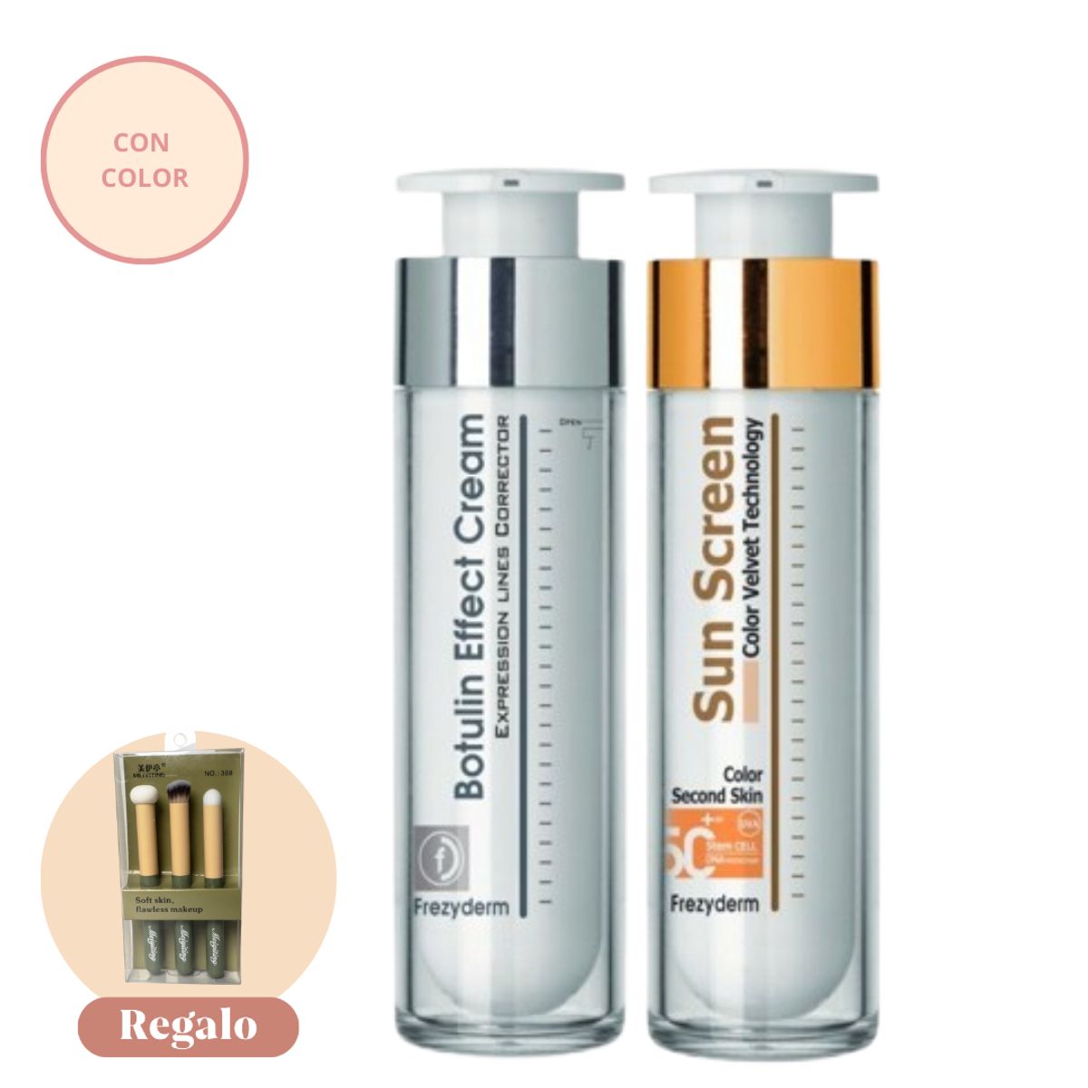 FREZYDERM - Frezyderm Duo Antiedad y Protección Velvet con color