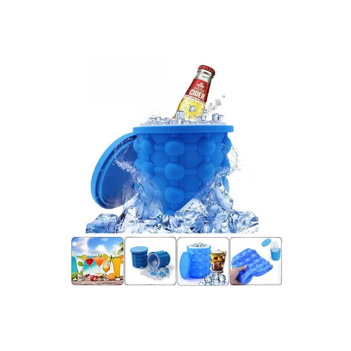 GENERICO - Hielera Cubetera Ice Cube Maker