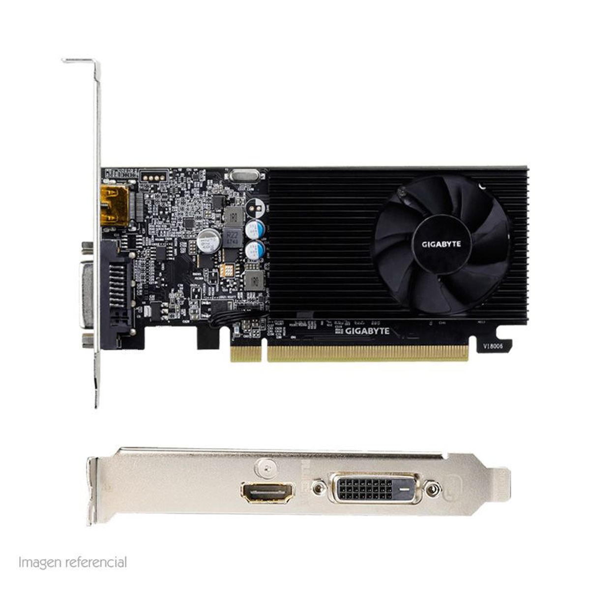GIGABYTE - Tarjeta de video Gigabyte Nvidia GeForce GT 1030 2GB DDR4