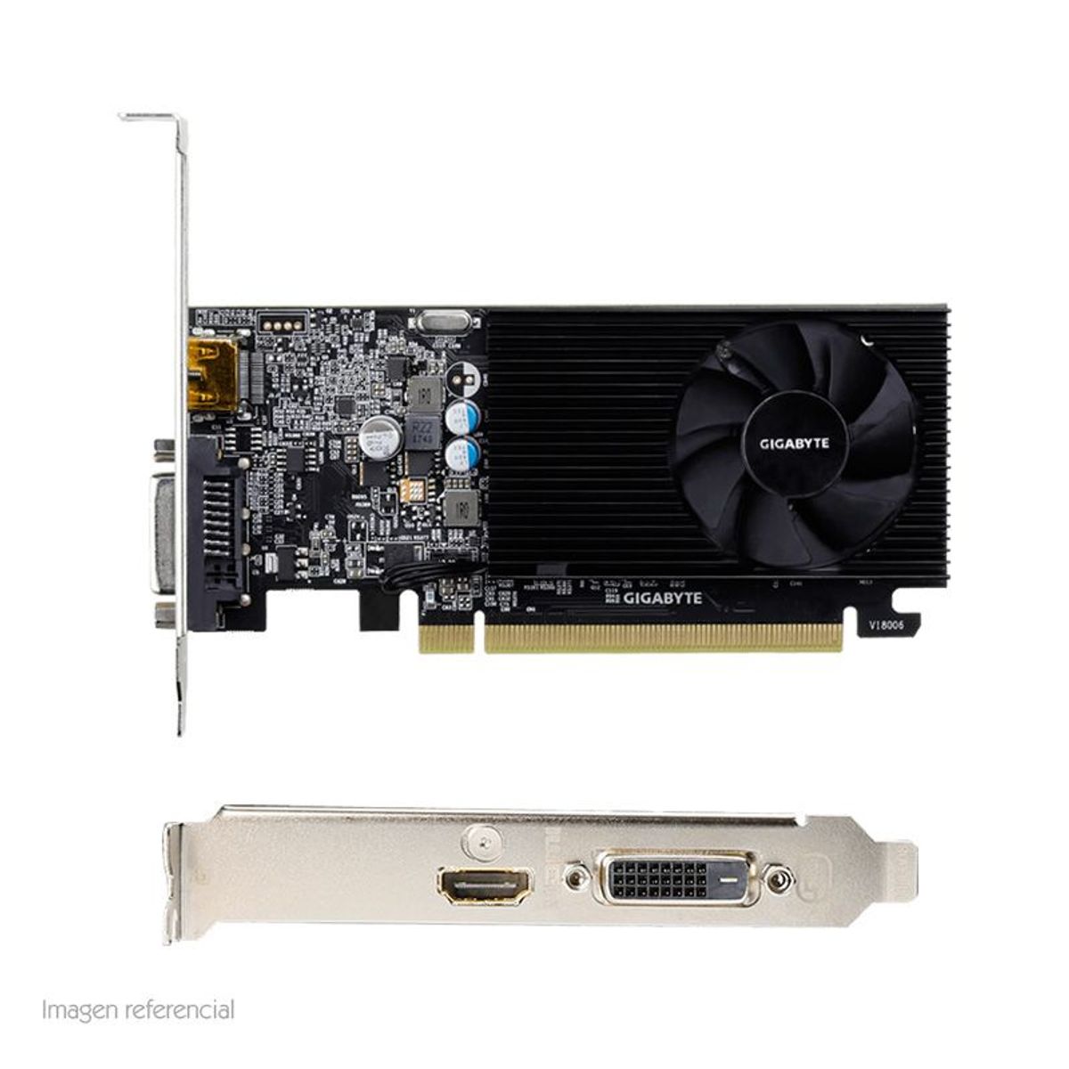 GIGABYTE - Tarjeta de video Gigabyte Nvidia GeForce GT 1030 2GB DDR4