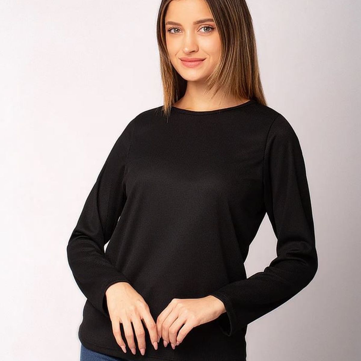 NEBULA - Chompa Mayeli - NÃ©bula - Negro.