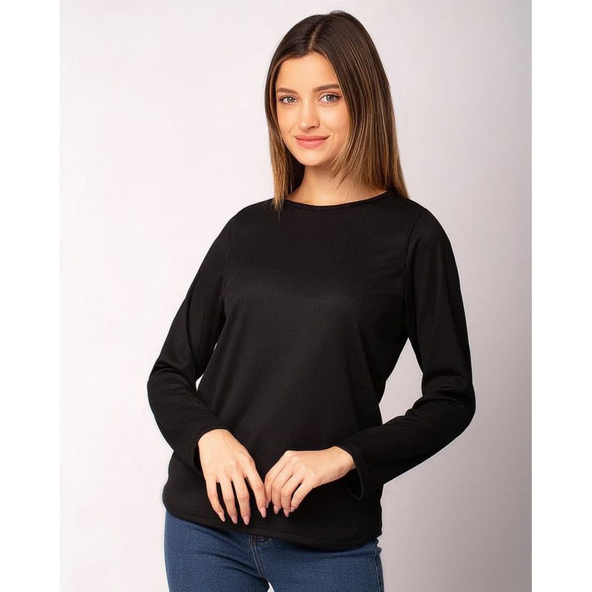 NEBULA - Chompa Mayeli - NÃ©bula - Negro.