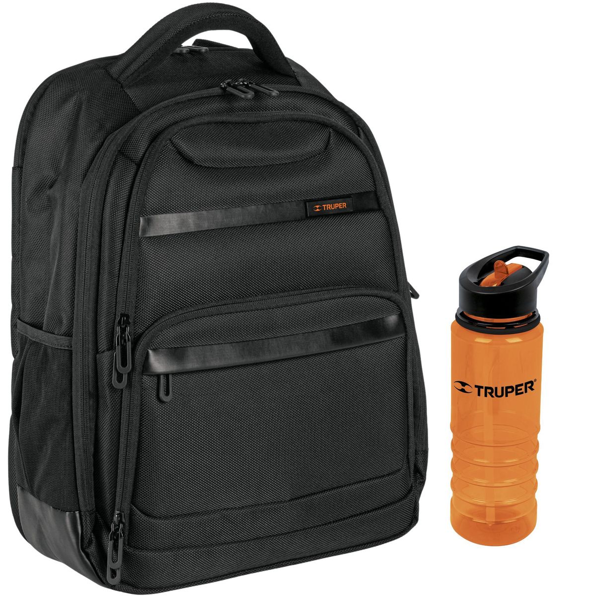 TRUPER - Mochila porta laptop  +Tomatodo 740 ml. Truper