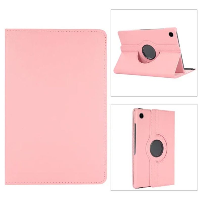 GENERICO - Funda Giratoria para Tablet Samsung A8 10,5 SM-X200/X205 Rosado