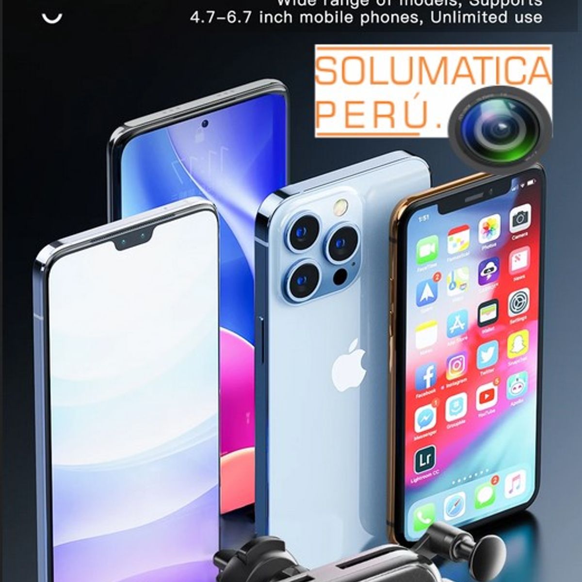 ESSAGER - Soporte de Telefono Para Auto - Gravity Holder - Essager