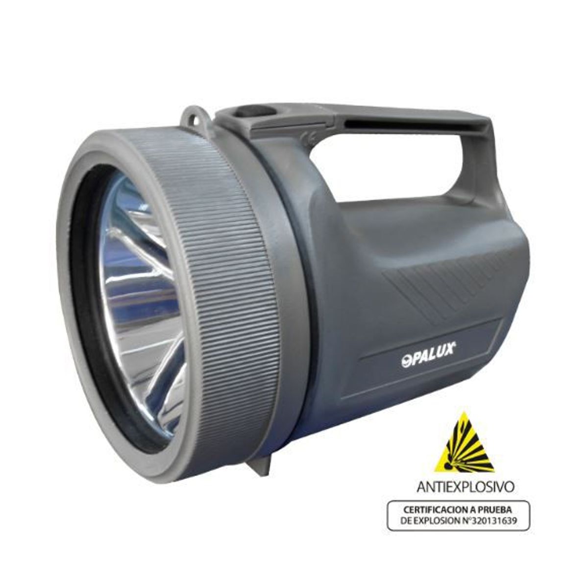 OPALUX - Linterna Antiexplosiva Recargable 5W HB-2222GY OPALUX