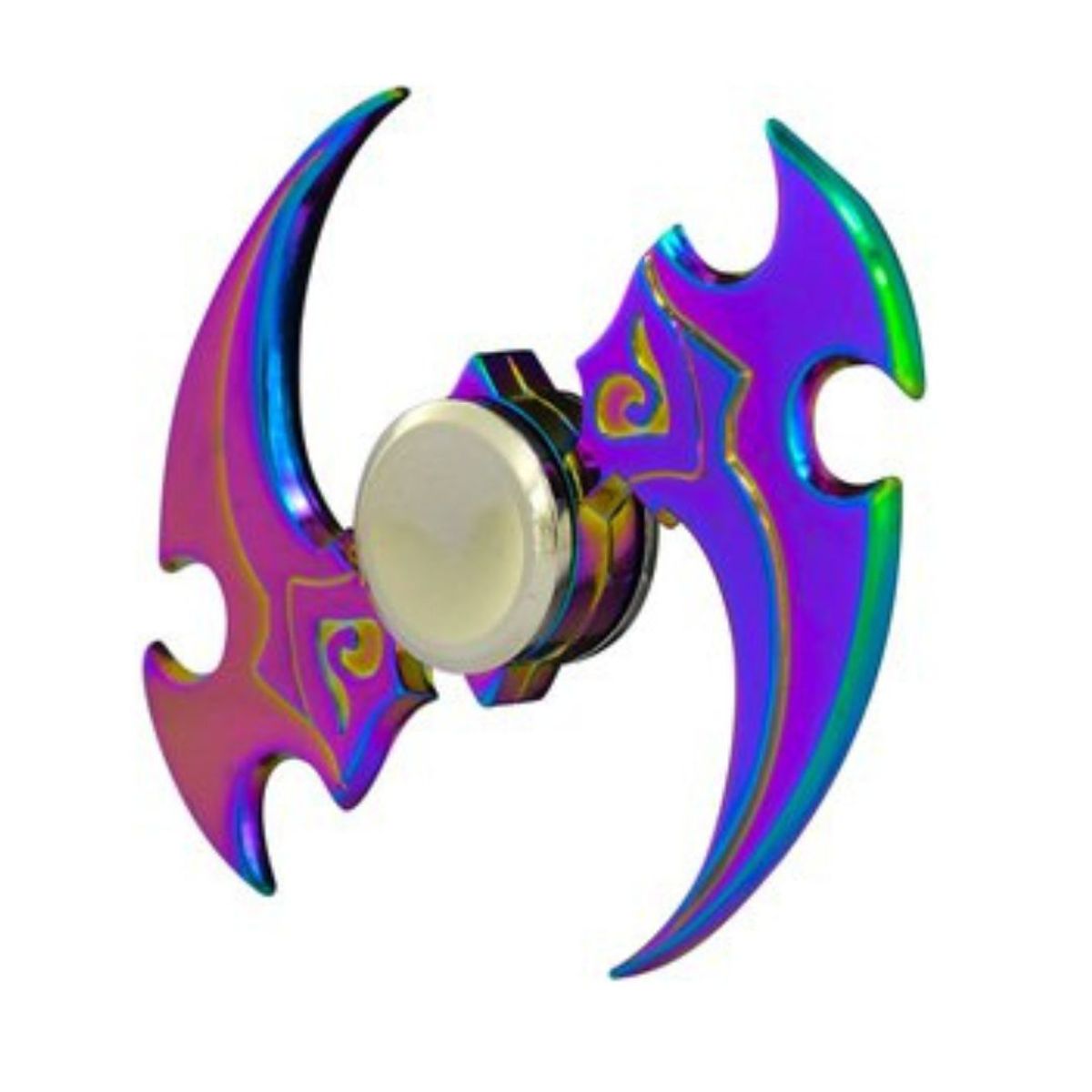 GENERICO - Spinner Hand Fidget Ninja Blade Anti Estrés Relajante Metal