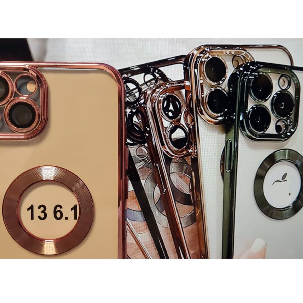 GENERICO - Funda Transparente para iPhone 13