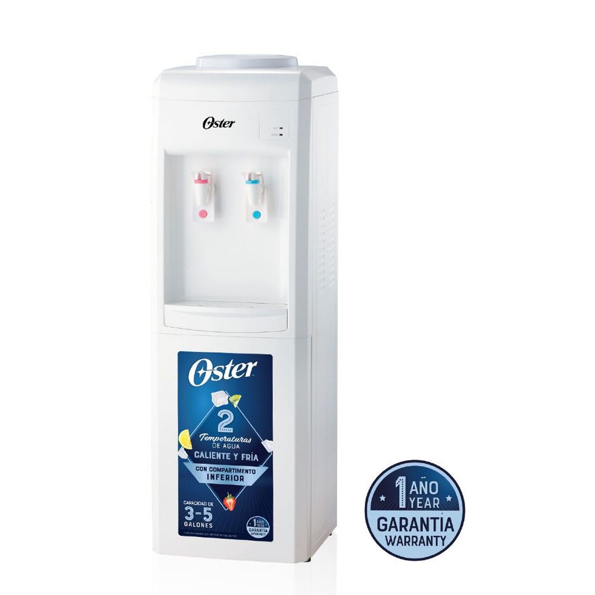 OSTER - Dispensador de Agua Oster OS-PWDA8001W Blanco