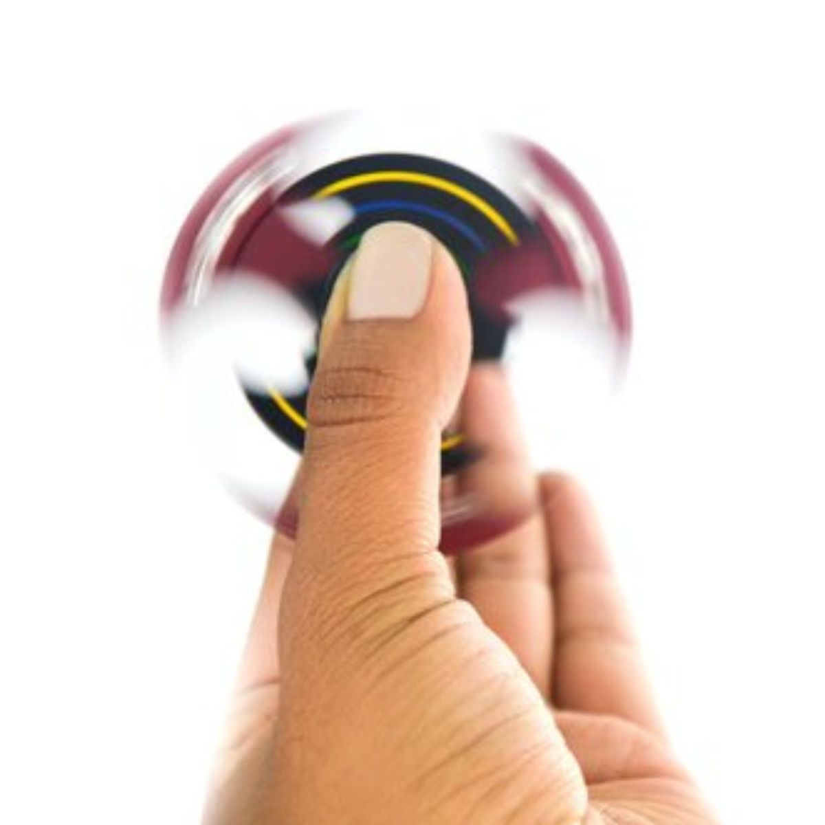 GENERICO - Spinner Hand Fidget Batman Anti Estrés 2 Niveles Metal