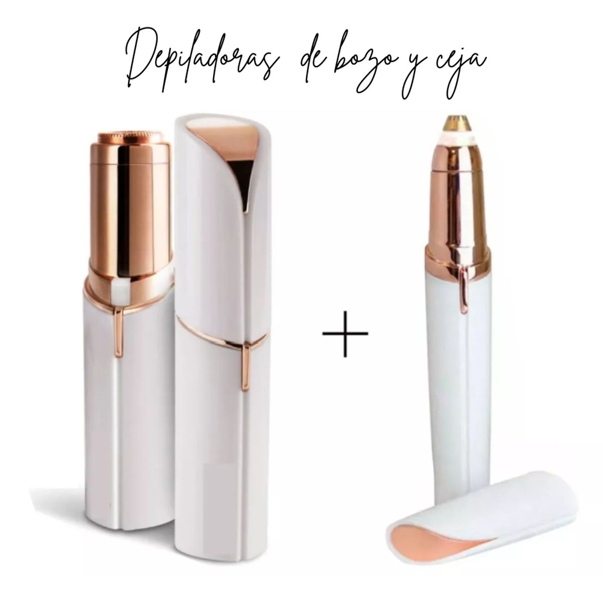 GENERICO - Combo de Depiladora de Ceja y  Depilador de  Bozo.