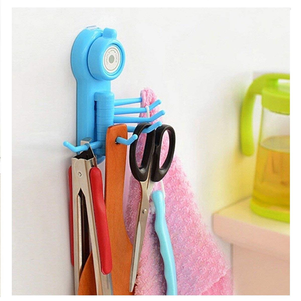 OTTOWARE - Organizador Colgador Multiusos 6 Ganchos