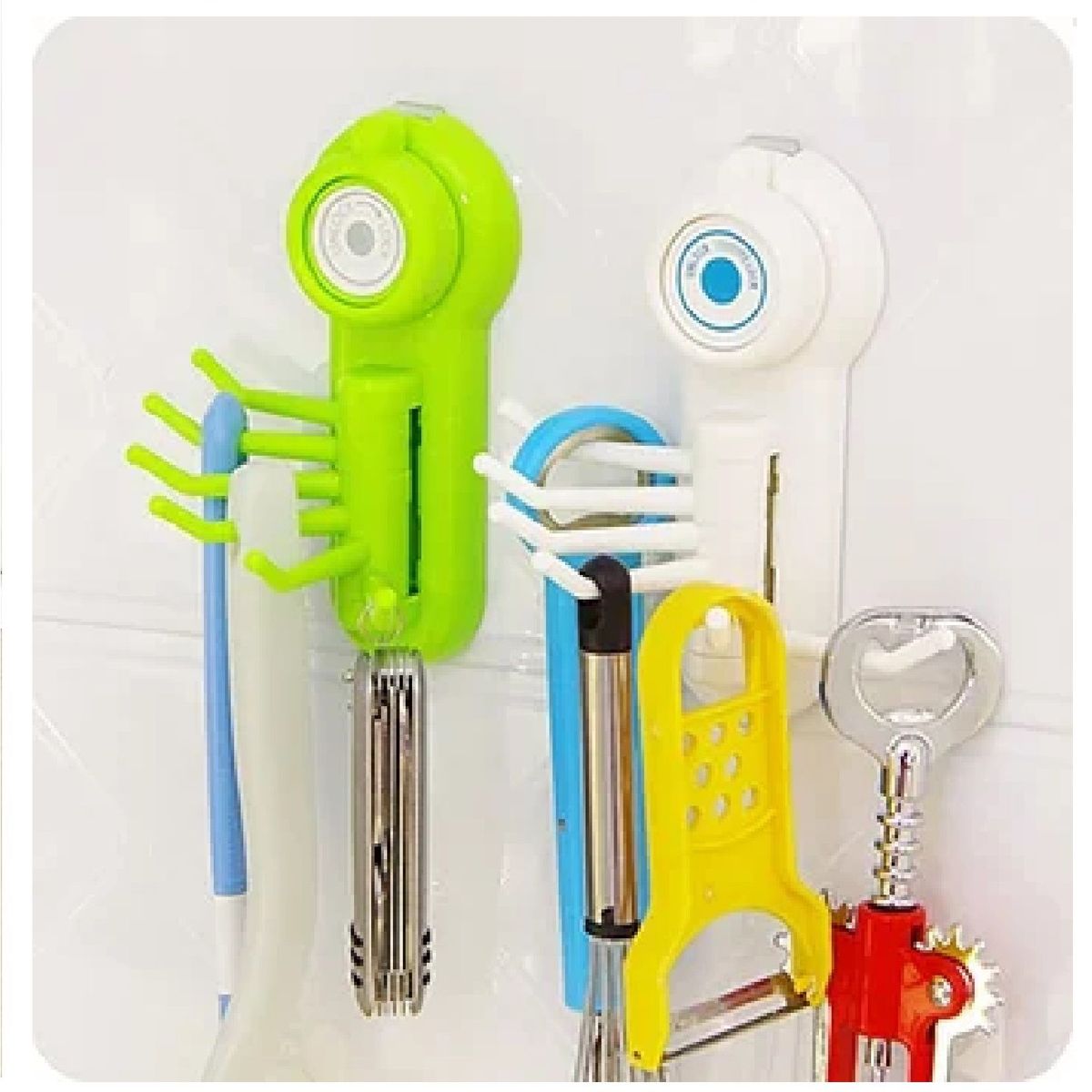 OTTOWARE - Organizador Colgador Multiusos 6 Ganchos