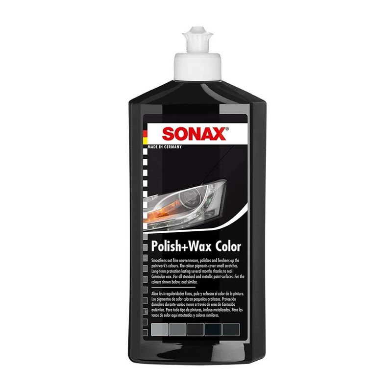 SONAX - Cera Sonax Liquida 500ml Negro