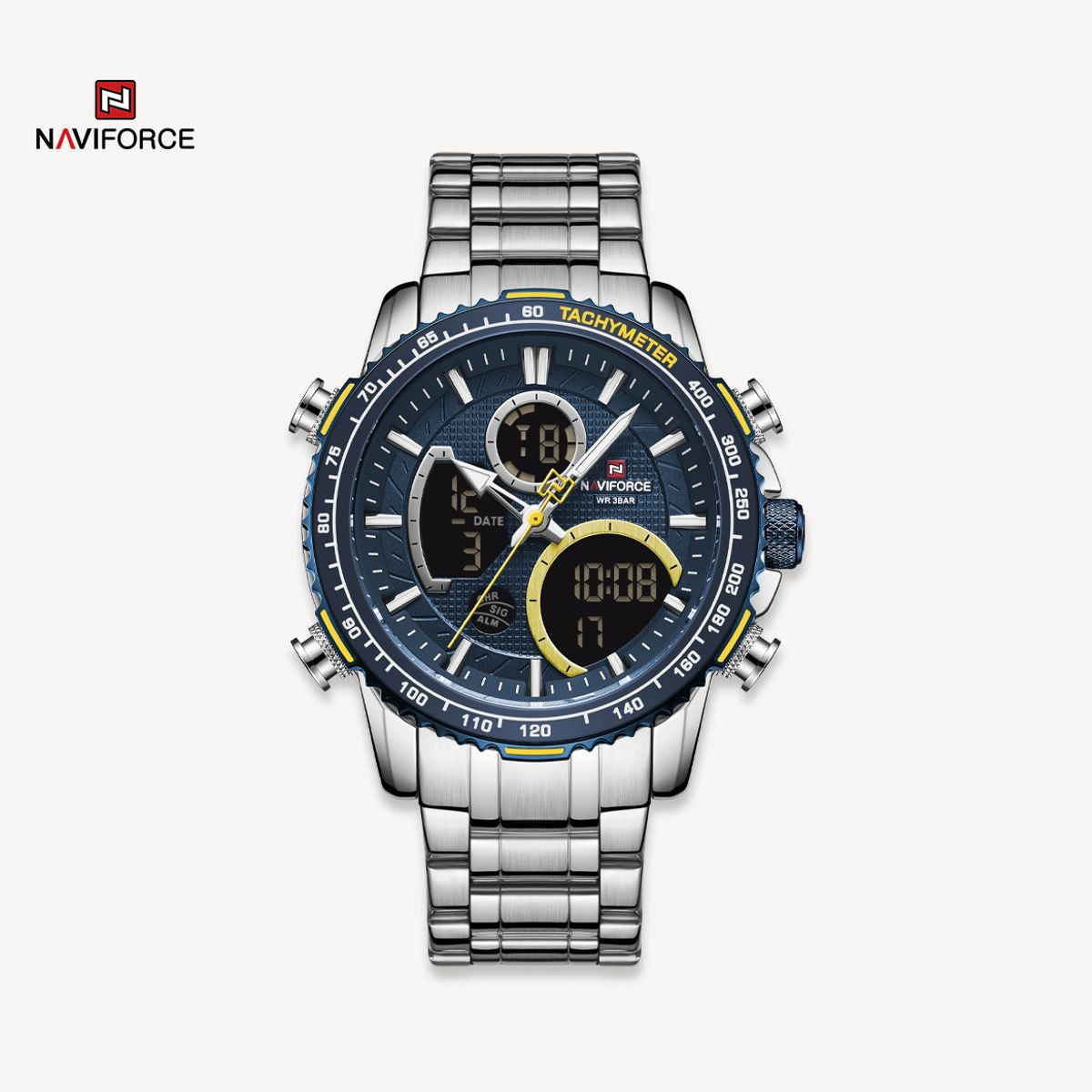 NAVIFORCE - Reloj Naviforce Azul Acero NF9182
