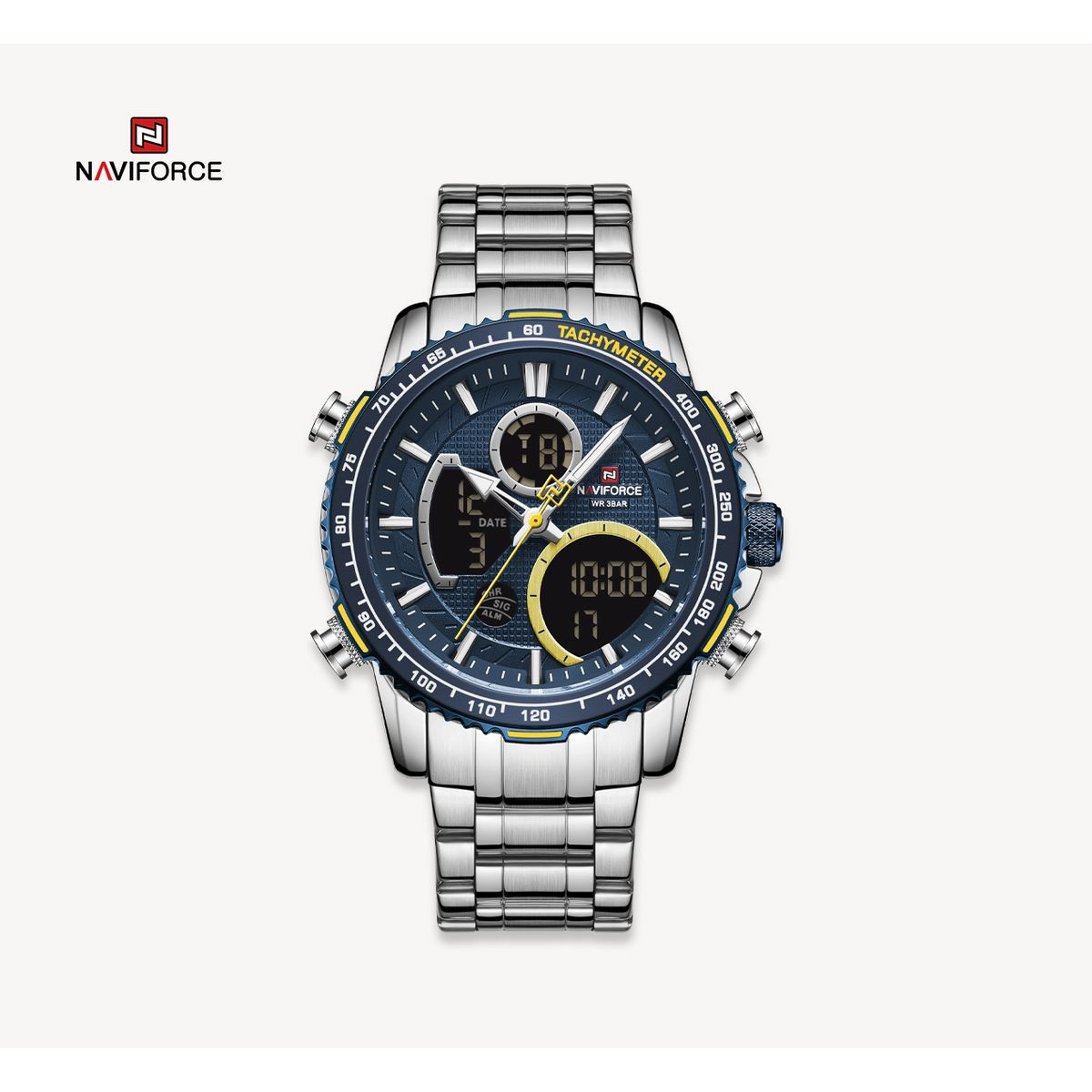 NAVIFORCE - Reloj Naviforce Azul Acero NF9182