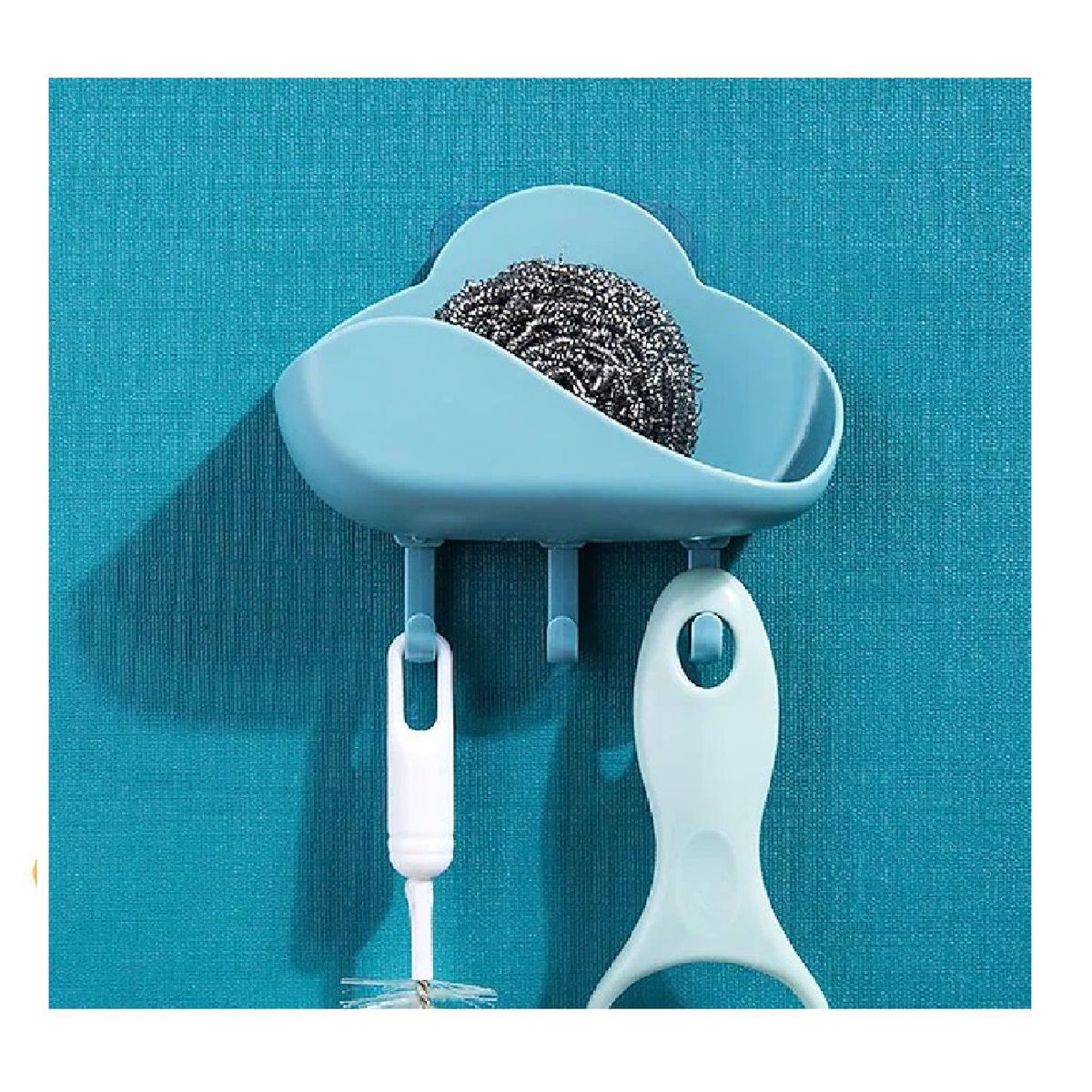 OTTOWARE - Jabonera Multifuncional con Colgador