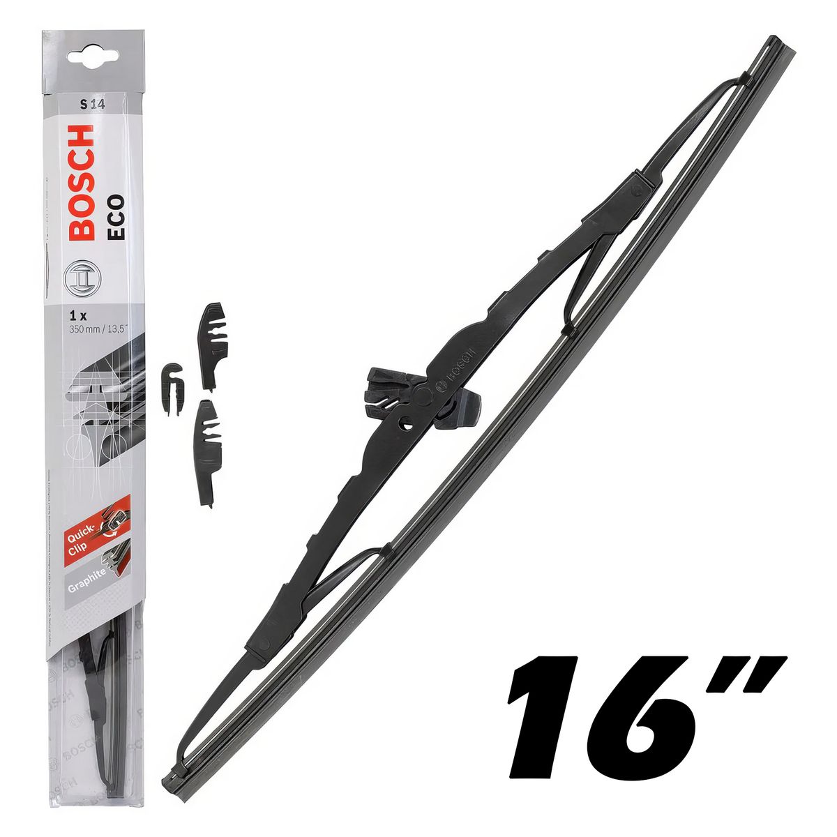 BOSCH - Limpiaparabrisas Bosch 16 41cm eco Par