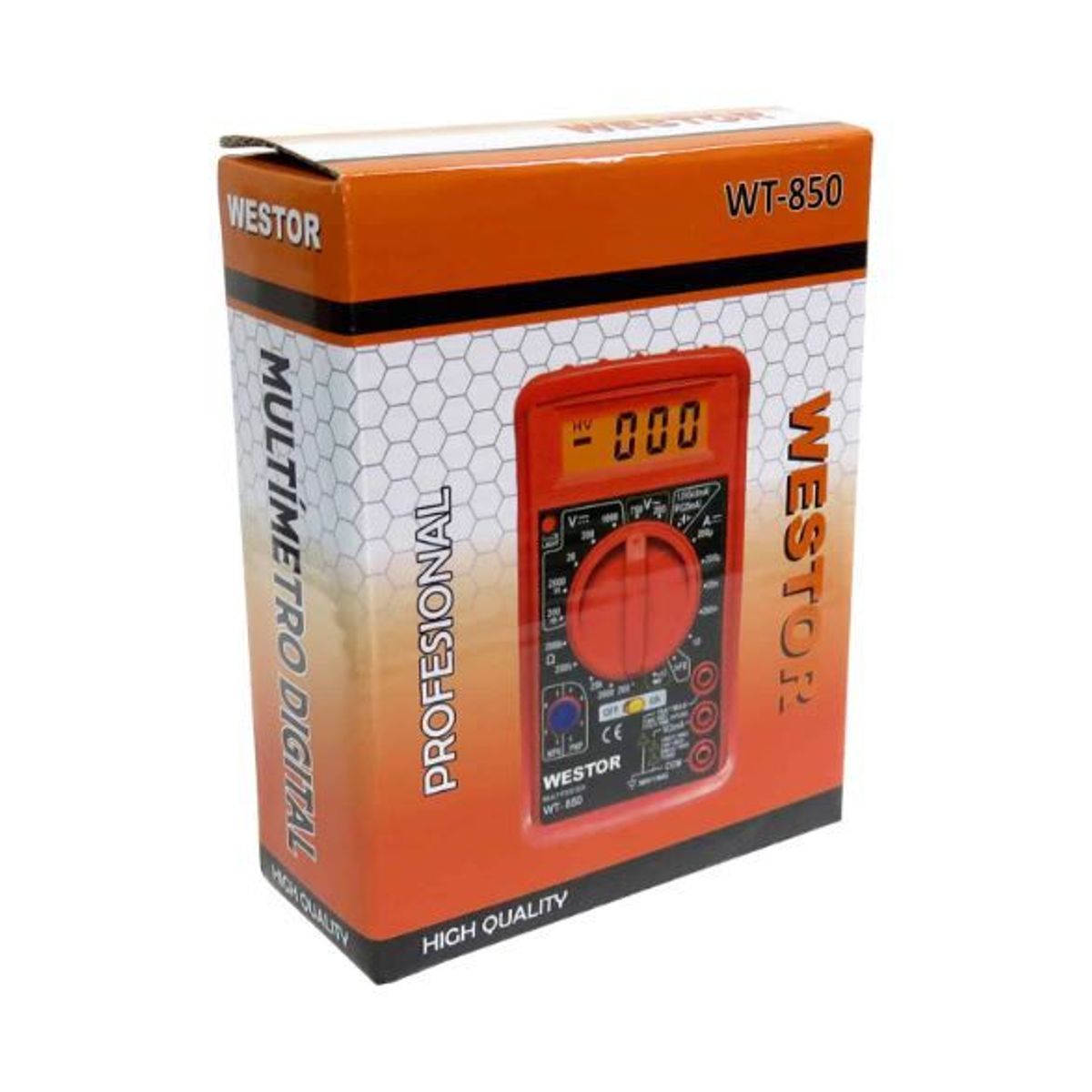 WESTOR - Multímetro Digital WT-850 WESTOR